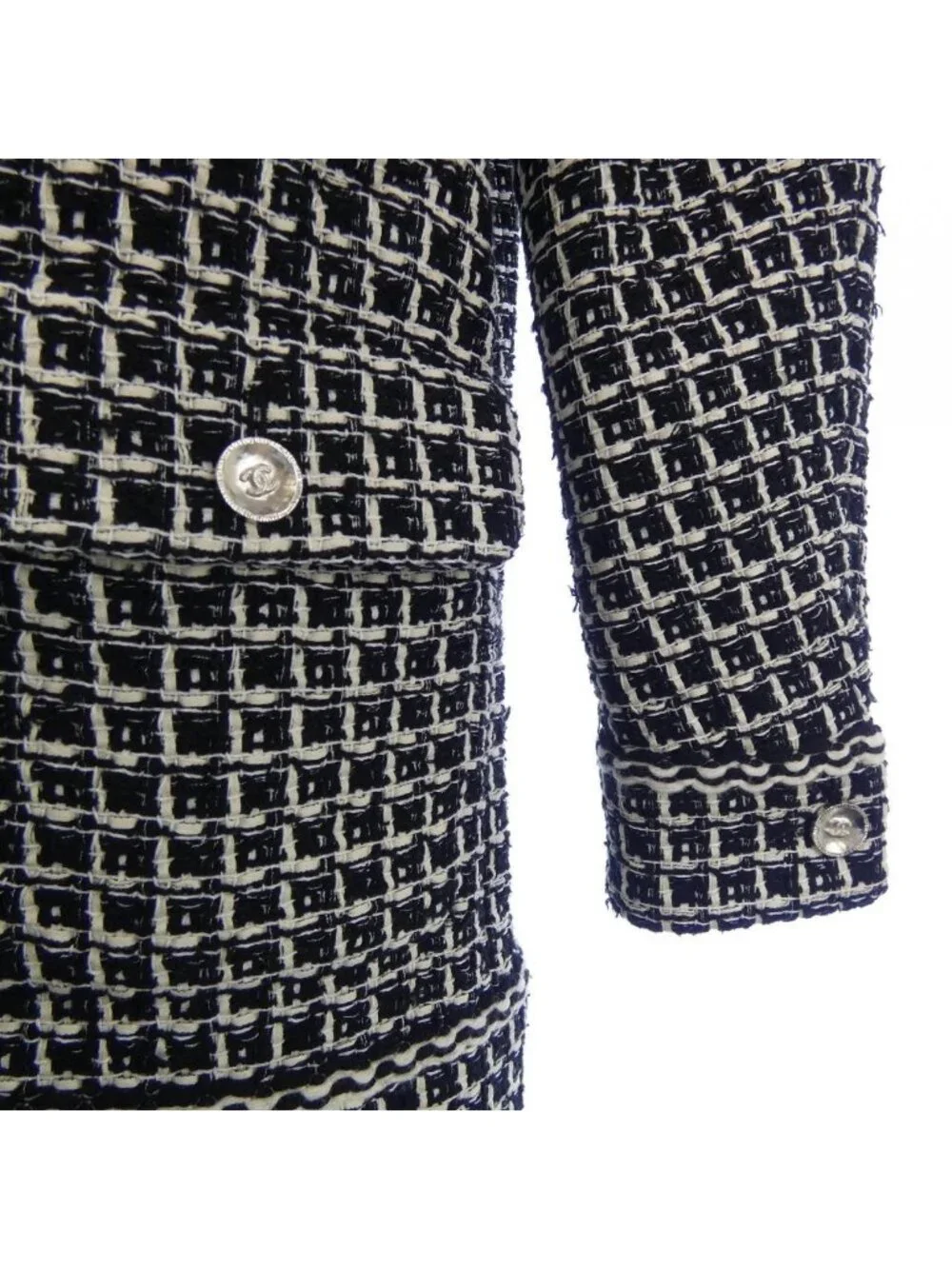 Chanel Coat Black